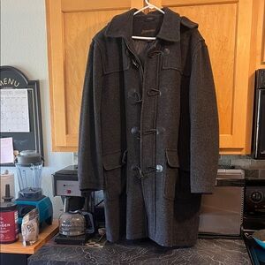 Men's Gray Duffle Coat St.Johns Bay